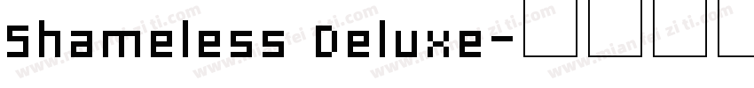 Shameless Deluxe字体转换